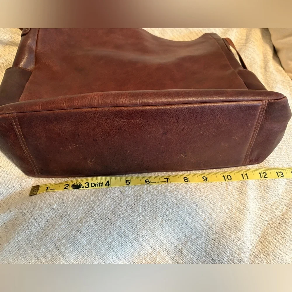 Maddy Leather Tassel Hobo - Picture 8 of 9